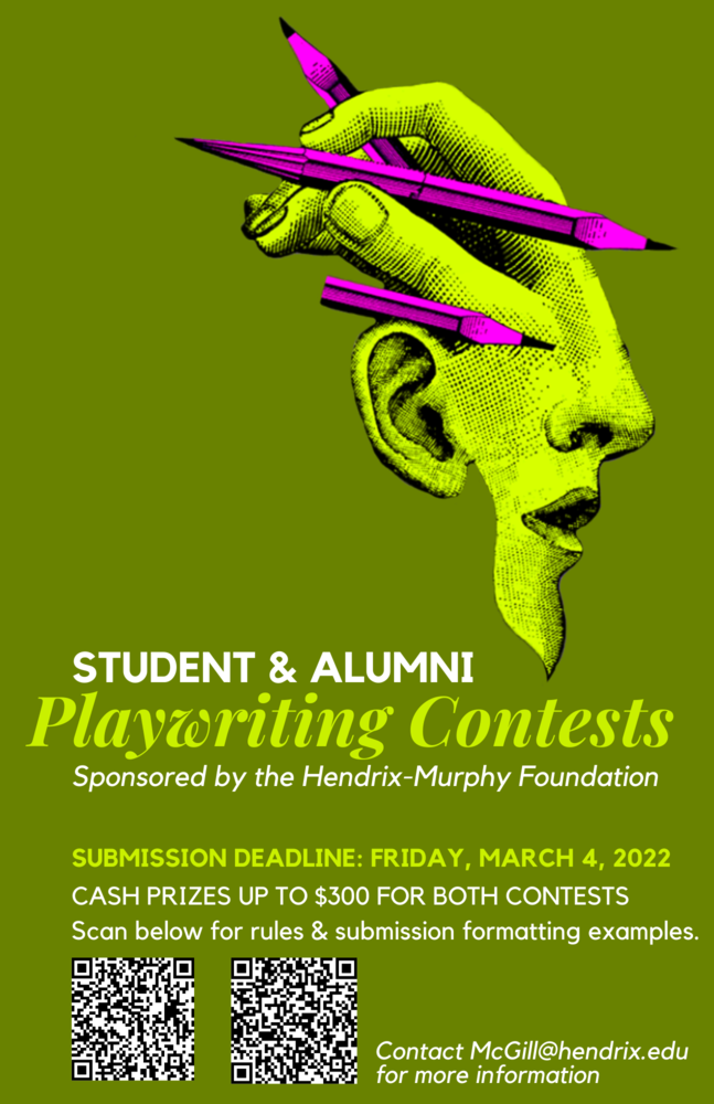 Student & Alumni Playwriting Contests HendrixMurphy Foundation