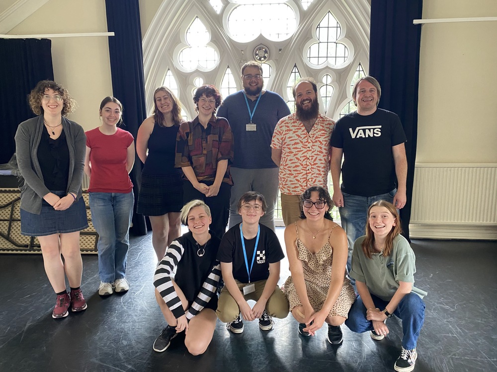 Students at St. Mary's University Playwriting Intensive