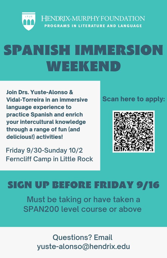 Spanish Immersion weekend