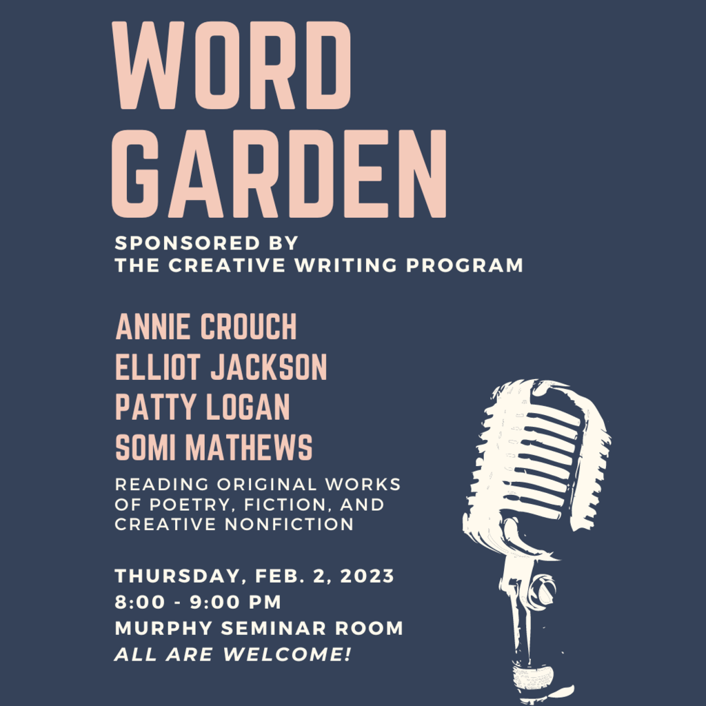 Hendrix-Murphy February 2023 Word Garden Poster
